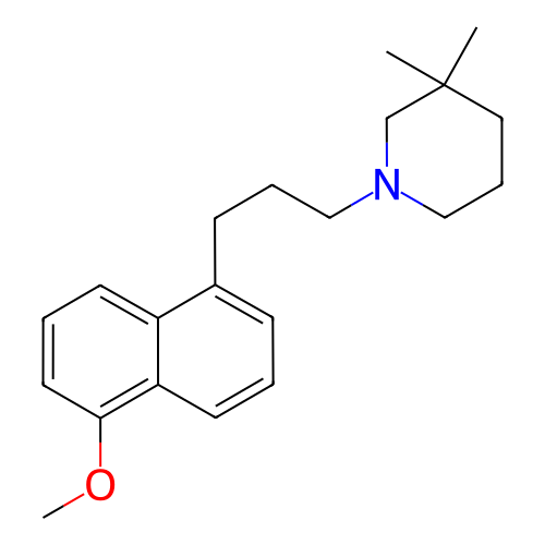 Chemical structure of BindingDB Monomer ID 50219747