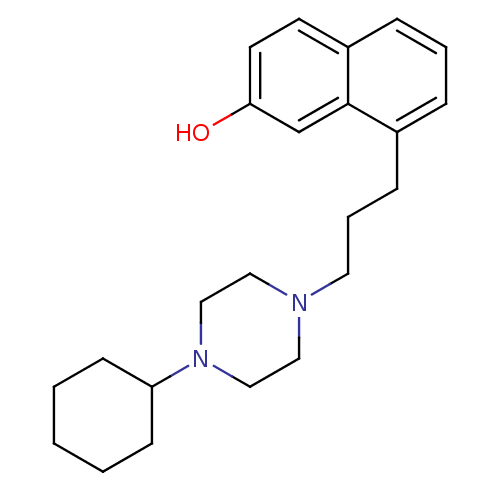 Chemical structure of BindingDB Monomer ID 50219755