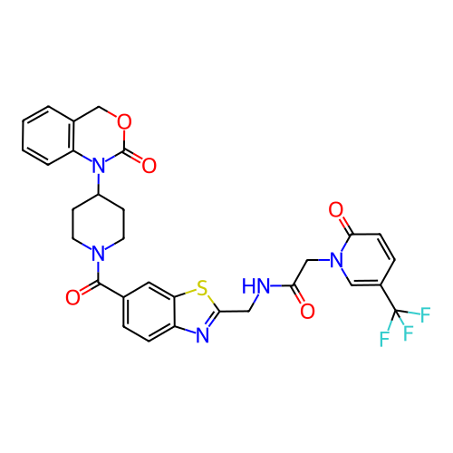 Chemical structure of BindingDB Monomer ID 50219782