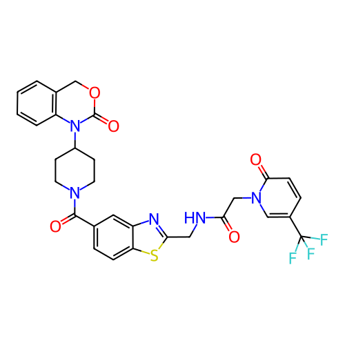 Chemical structure of BindingDB Monomer ID 50219784
