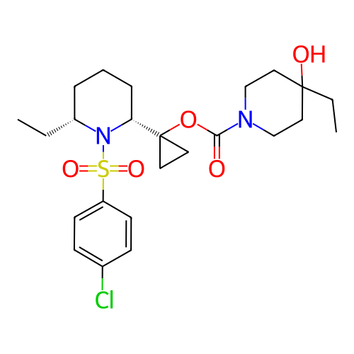 Chemical structure of BindingDB Monomer ID 50220277