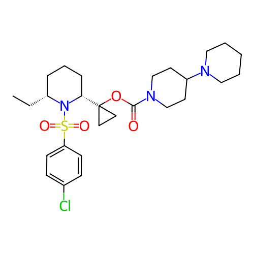Chemical structure of BindingDB Monomer ID 50220284
