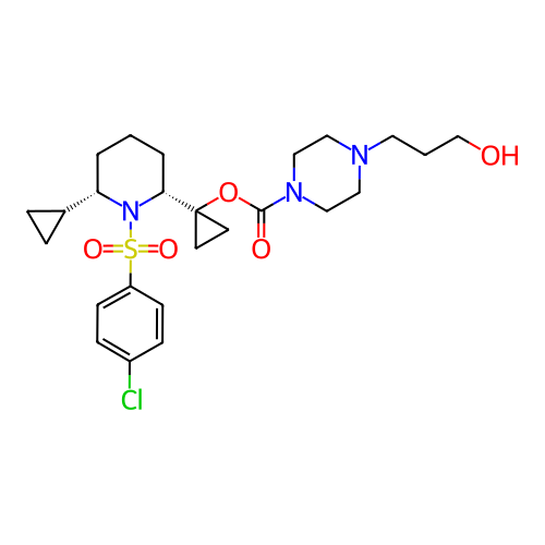 Chemical structure of BindingDB Monomer ID 50220285