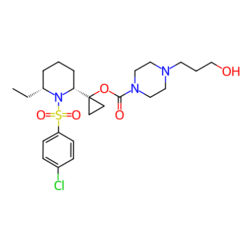 Chemical structure of BindingDB Monomer ID 50220286