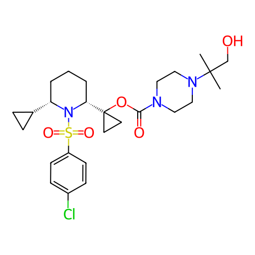 Chemical structure of BindingDB Monomer ID 50220296