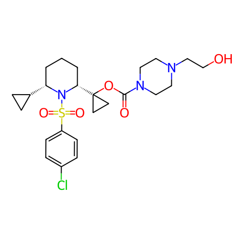 Chemical structure of BindingDB Monomer ID 50220298