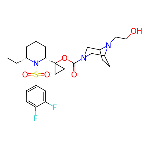 Chemical structure of BindingDB Monomer ID 50220300