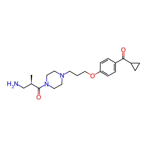 Chemical structure of BindingDB Monomer ID 50220426