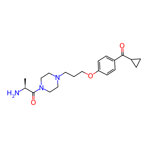 Chemical structure of BindingDB Monomer ID 50220431