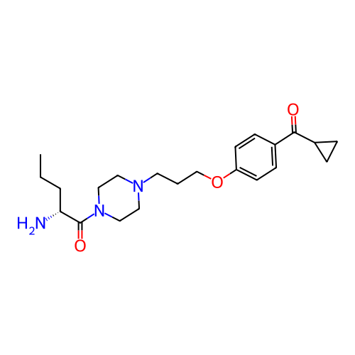 Chemical structure of BindingDB Monomer ID 50220434