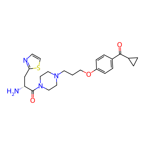 Chemical structure of BindingDB Monomer ID 50220461