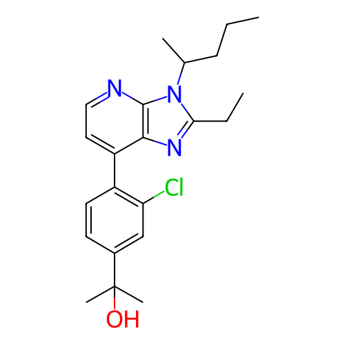 Chemical structure of BindingDB Monomer ID 50220484