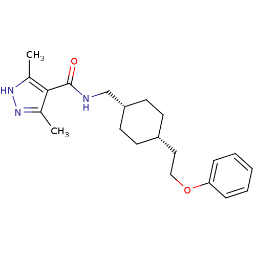 Chemical structure of BindingDB Monomer ID 50220609