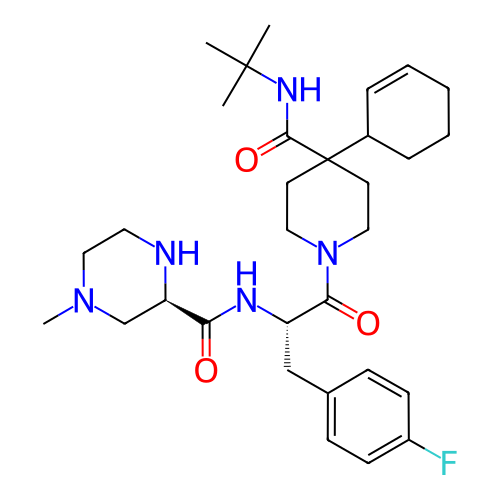 Chemical structure of BindingDB Monomer ID 50220697