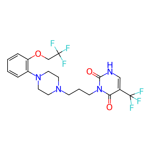 Chemical structure of BindingDB Monomer ID 50220745
