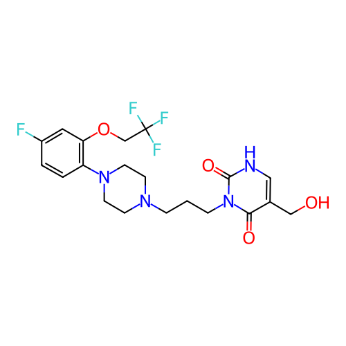 Chemical structure of BindingDB Monomer ID 50220781