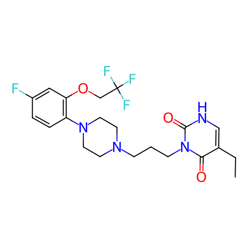 Chemical structure of BindingDB Monomer ID 50220782