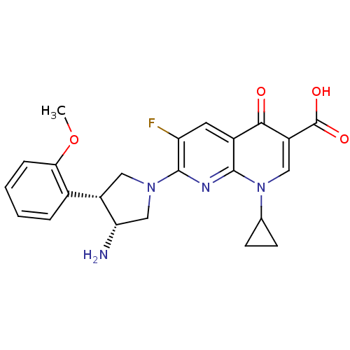 Chemical structure of BindingDB Monomer ID 50221096