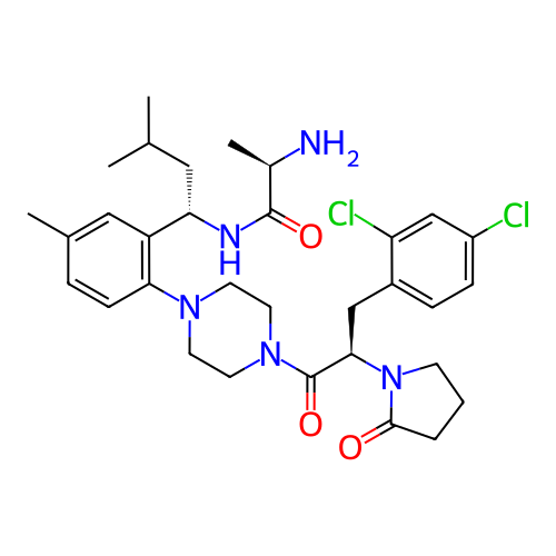 Chemical structure of BindingDB Monomer ID 50221109
