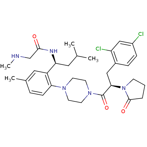 Chemical structure of BindingDB Monomer ID 50221128