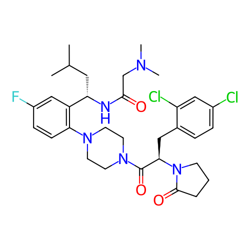 Chemical structure of BindingDB Monomer ID 50221132