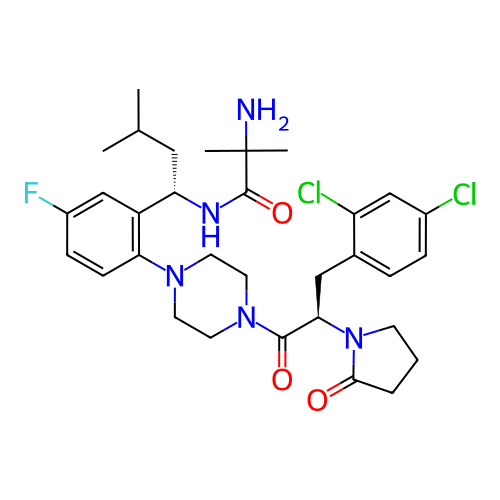 Chemical structure of BindingDB Monomer ID 50221136
