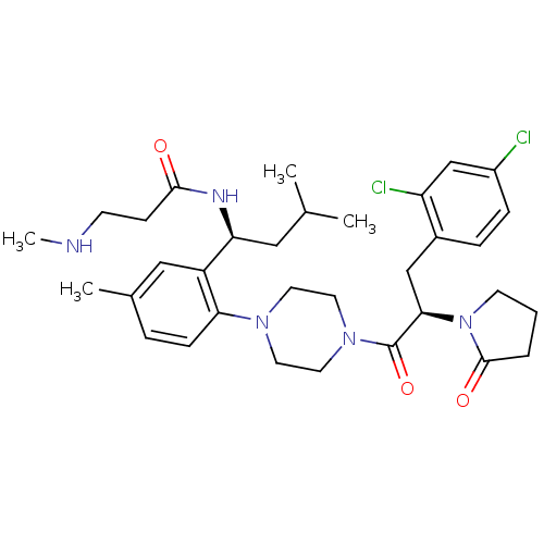 Chemical structure of BindingDB Monomer ID 50221141