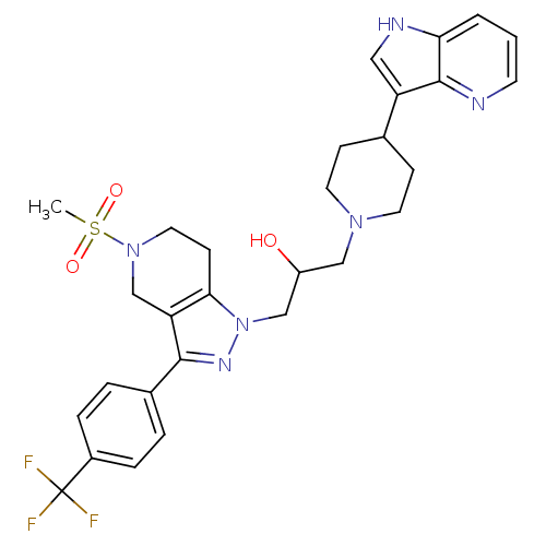 Chemical structure of BindingDB Monomer ID 50221216