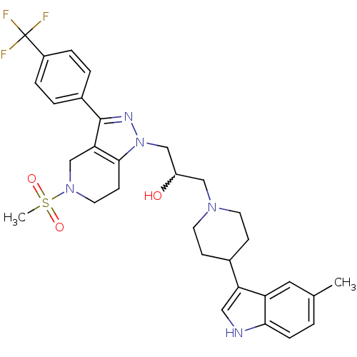 Chemical structure of BindingDB Monomer ID 50221218