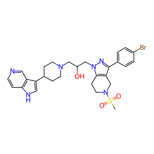 Chemical structure of BindingDB Monomer ID 50221220