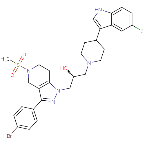 Chemical structure of BindingDB Monomer ID 50221222