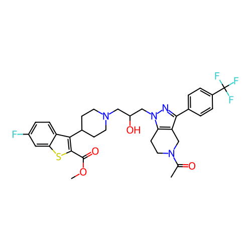 Chemical structure of BindingDB Monomer ID 50221237