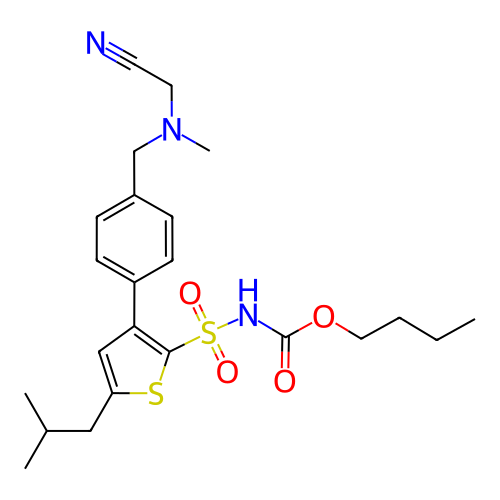 Chemical structure of BindingDB Monomer ID 50221302
