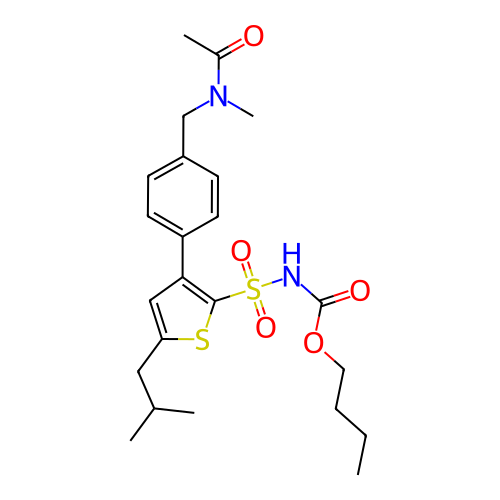 Chemical structure of BindingDB Monomer ID 50221309