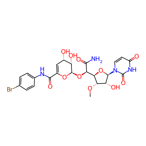 Chemical structure of BindingDB Monomer ID 50221407