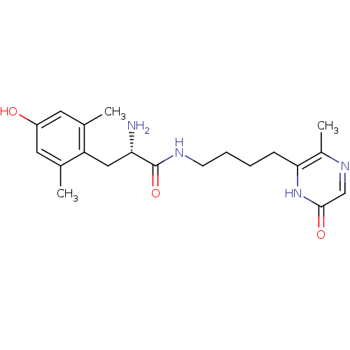 Chemical structure of BindingDB Monomer ID 50221427