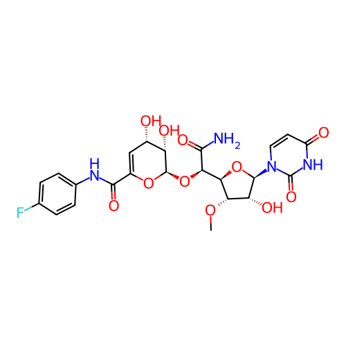 Chemical structure of BindingDB Monomer ID 50221456