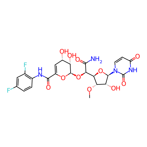 Chemical structure of BindingDB Monomer ID 50221469