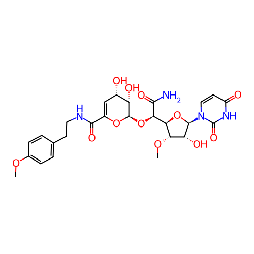 Chemical structure of BindingDB Monomer ID 50221477