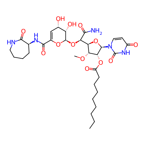 Chemical structure of BindingDB Monomer ID 50221483