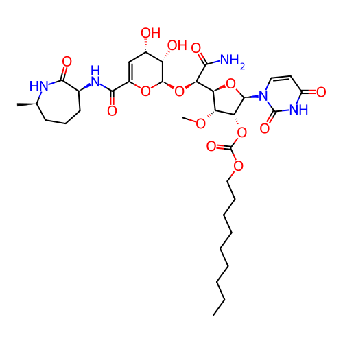 Chemical structure of BindingDB Monomer ID 50221489