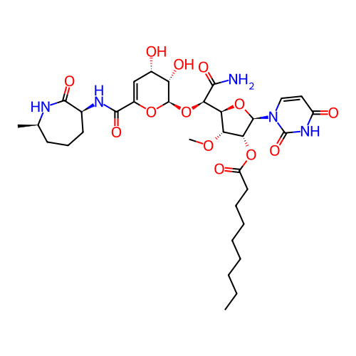 Chemical structure of BindingDB Monomer ID 50221497