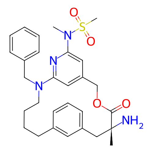 Chemical structure of BindingDB Monomer ID 50221539