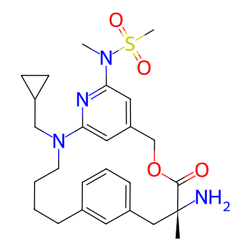 Chemical structure of BindingDB Monomer ID 50221543