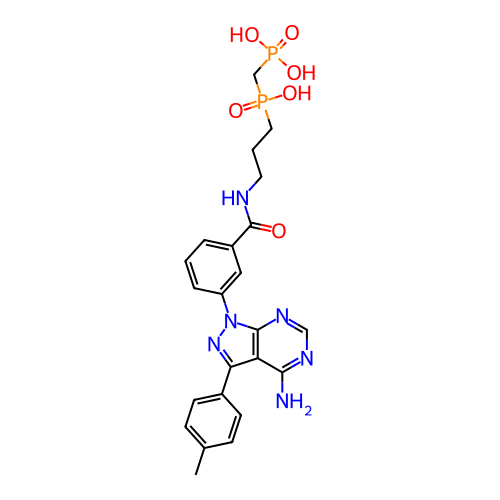 Chemical structure of BindingDB Monomer ID 50221654