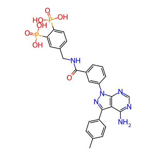 Chemical structure of BindingDB Monomer ID 50221655
