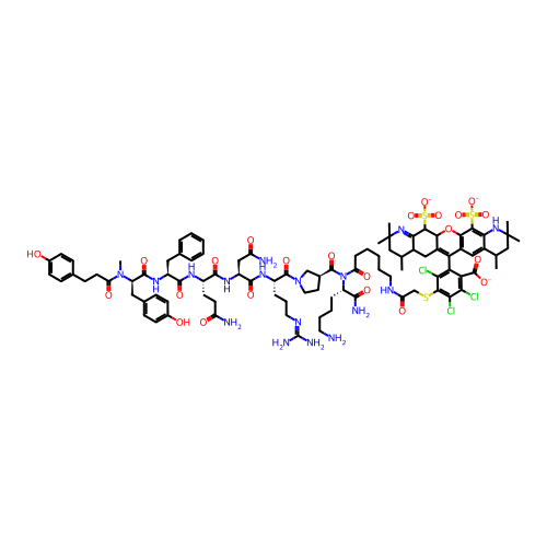 Chemical structure of BindingDB Monomer ID 50221815