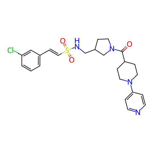Chemical structure of BindingDB Monomer ID 50222075