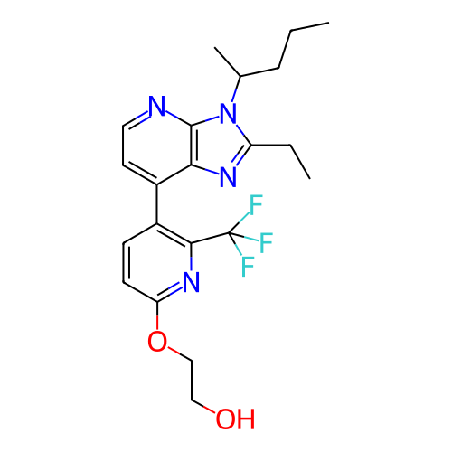 Chemical structure of BindingDB Monomer ID 50222118
