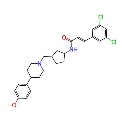 Chemical structure of BindingDB Monomer ID 50222231